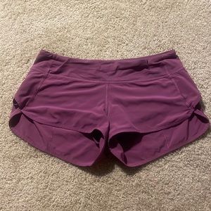 Lululemon 2.5” Speed Shorts Dark Mystic
